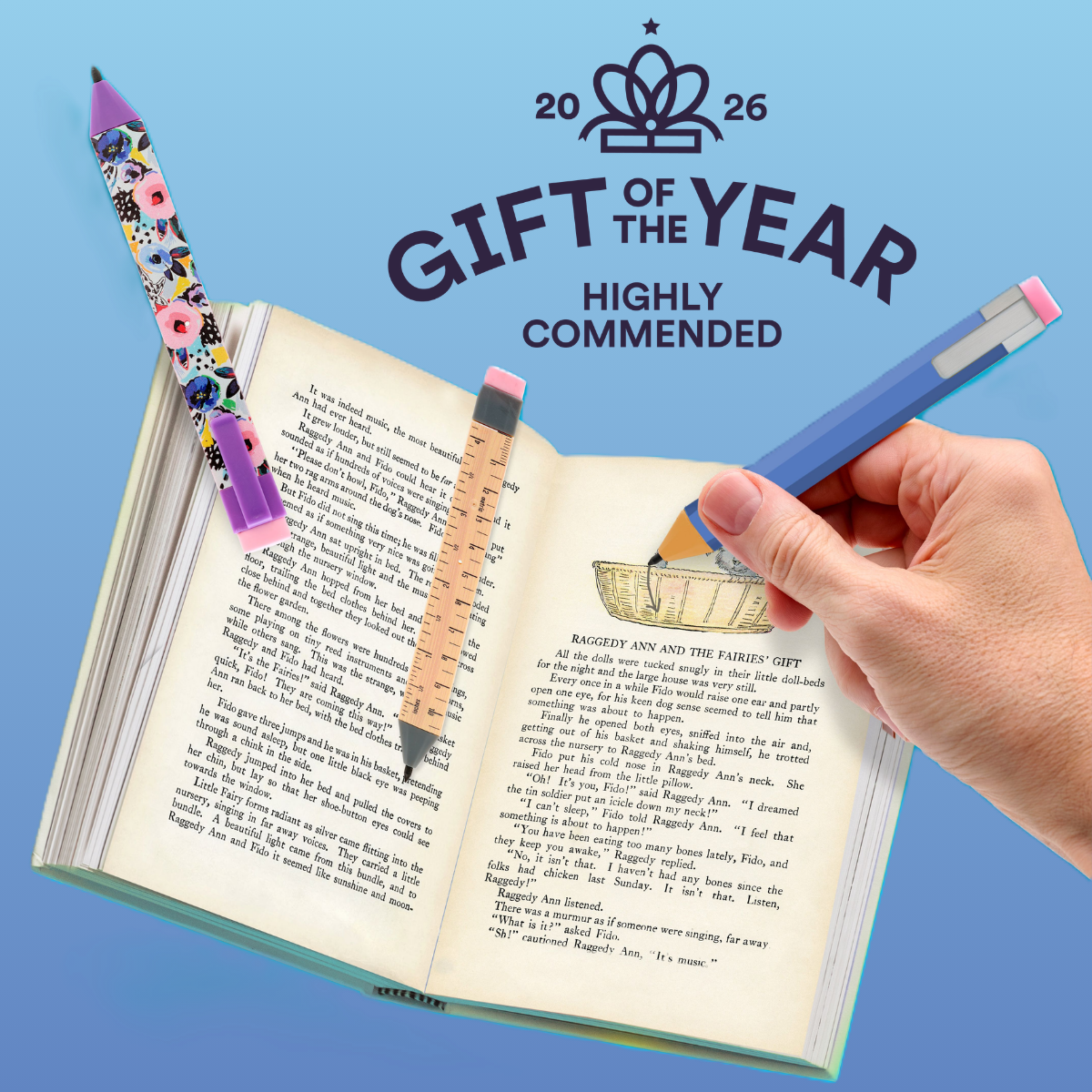 Everlasting PencilMark - Dog - Bookmark from The Bookhouse Broughty Ferry- Just £4.99! Shop now