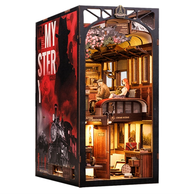 Train Mystery Case Book Nook - Book from The Bookhouse Broughty Ferry- Just £44.99! Shop now