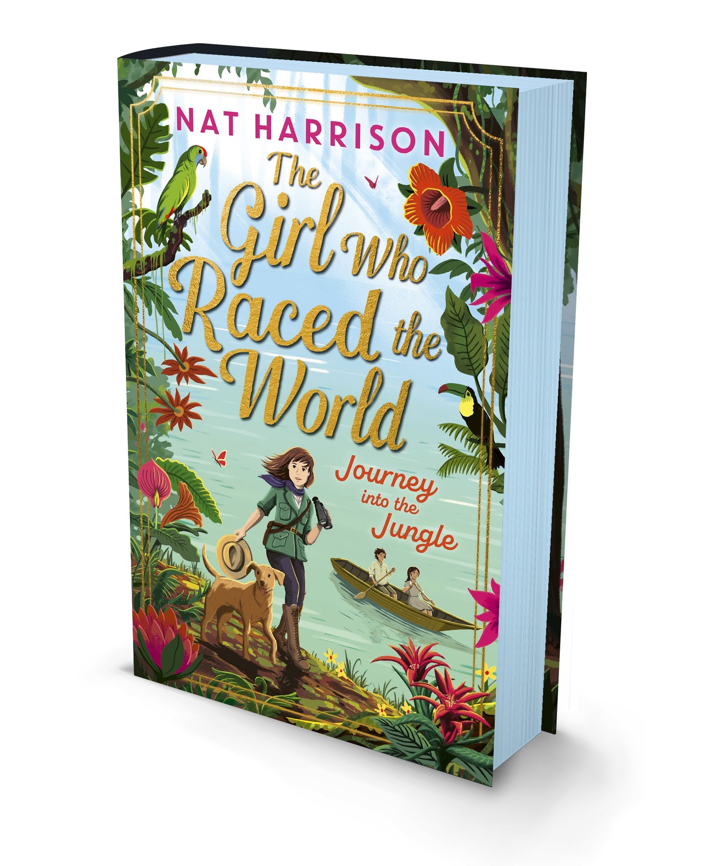 The Girl Who Raced the World: Journey Into the Jungle - INDIE EDITION