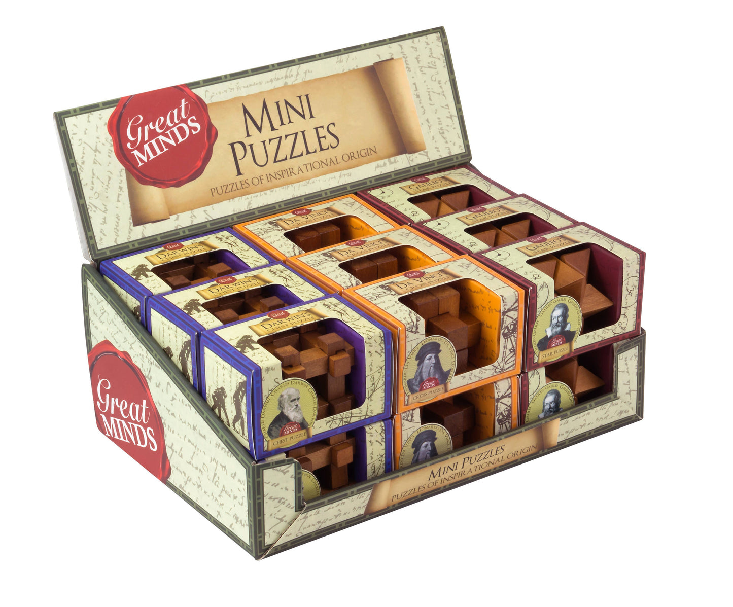 Great Minds Wooden Puzzle - from The Bookhouse Broughty Ferry- Just £4! Shop now