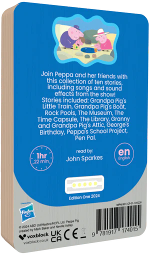 Adventures With Peppa - VoxBlock Audiobook - Audiobook from The Bookhouse Broughty Ferry- Just £11.99! Shop now