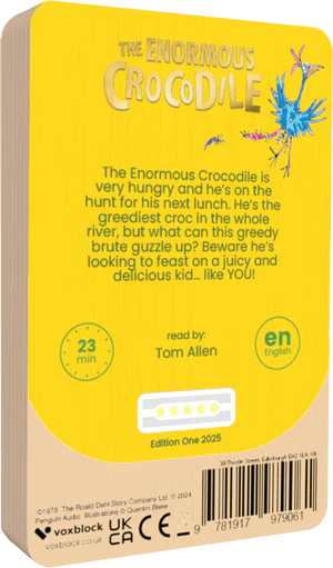 The Enormous Crocodile - Voxblock - Book from The Bookhouse Broughty Ferry- Just £9.99! Shop now