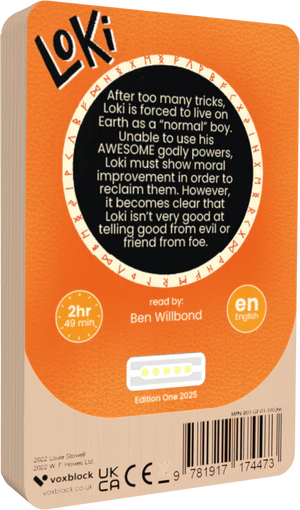 Loki: A Bad God's Guide to Being Good - VoxBlock Audiobook - Audiobook from The Bookhouse Broughty Ferry- Just £12.99! Shop now
