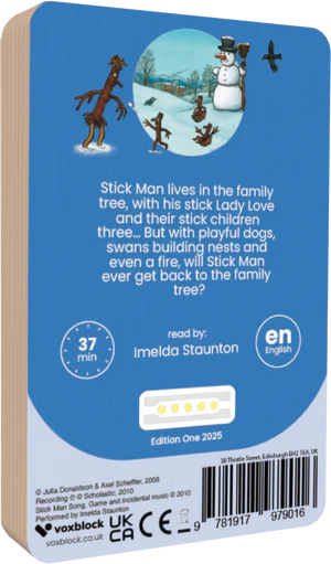 Stick Man - Voxblock Audiobook - Audiobook from The Bookhouse Broughty Ferry- Just £9.99! Shop now