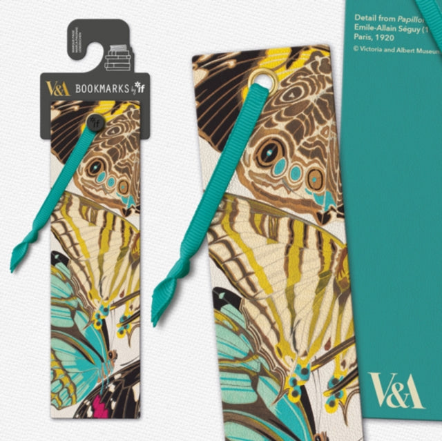 V&A Bookmark - Papillons - Gift from The Bookhouse Broughty Ferry- Just £4.99! Shop now