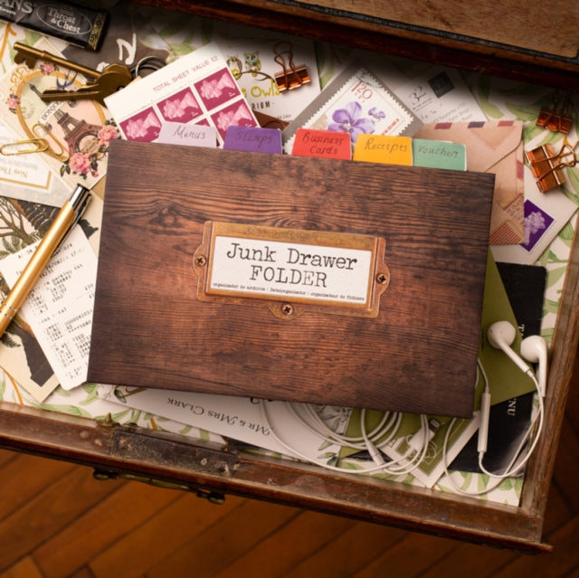 Journals for Life - Junk Drawer Folder - Book from The Bookhouse Broughty Ferry- Just £14.99! Shop now