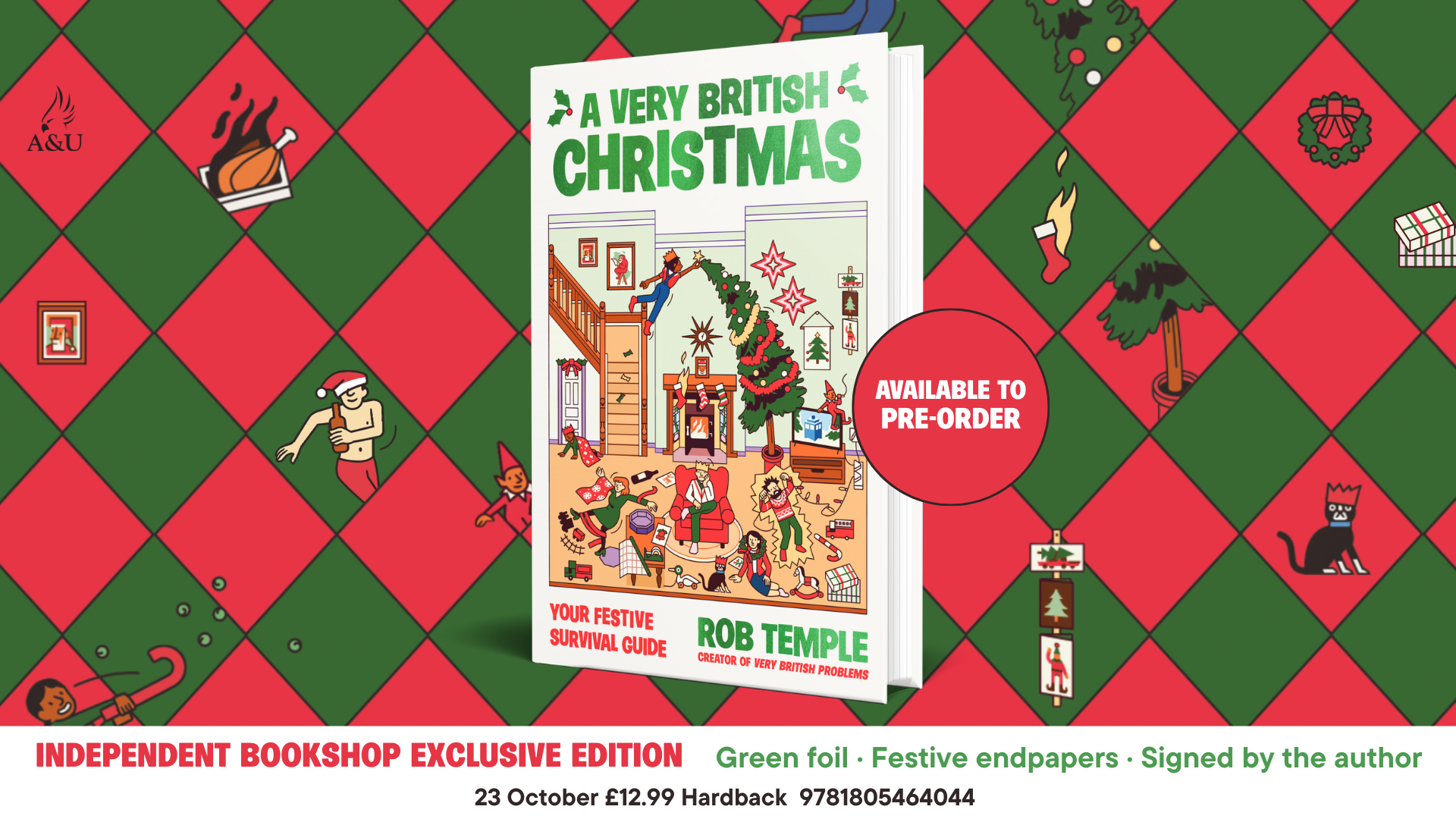 A Very British Christmas - INDIE EXCLUSIVE EDITION | only £11.61 at The  Bookhouse Broughty Ferry
