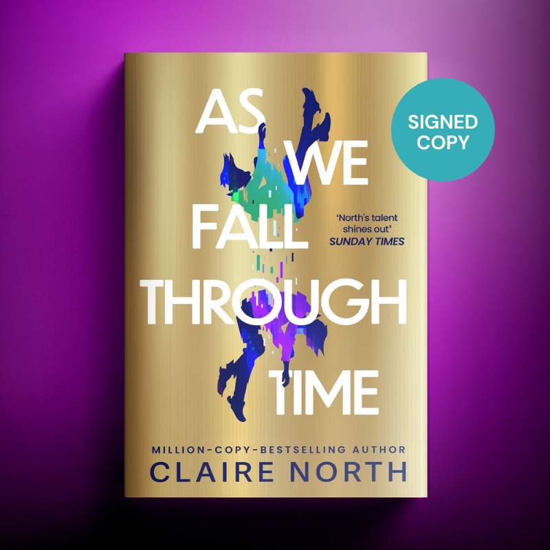 As We Fall Through Time - SIGNED EDITION - Book from The Bookhouse Broughty Ferry- Just £19.80! Shop now
