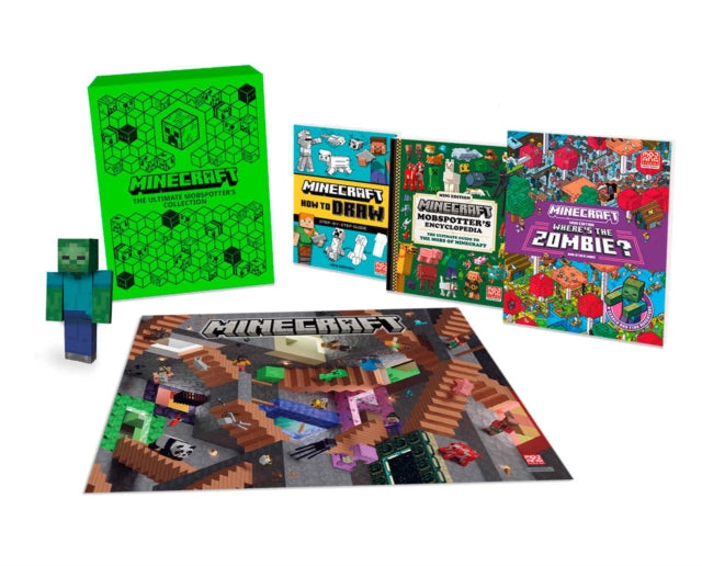 Minecraft The Ultimate Mobspotter’s Collection Gift Box - Book from The Bookhouse Broughty Ferry- Just £14.99! Shop now