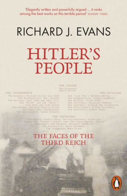 Hitler's People : The Faces of the Third Reich - Book from The Bookhouse Broughty Ferry- Just £14.99! Shop now
