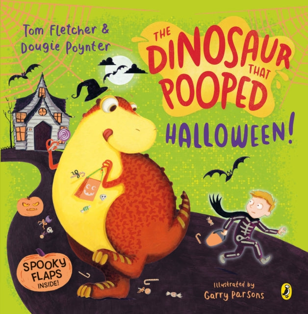 The Dinosaur that Pooped Halloween! : A spooky lift-the-flap adventure - Book from The Bookhouse Broughty Ferry- Just £7.99! Shop now