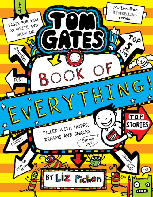 Tom Gates: Book of Everything PB - Book from The Bookhouse Broughty Ferry- Just £7.99! Shop now