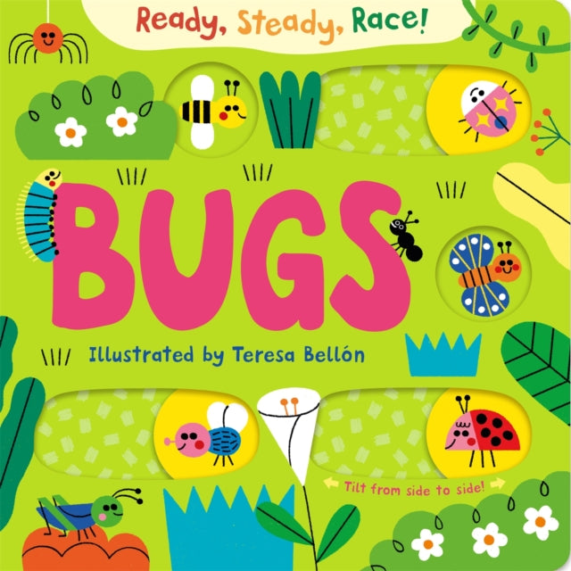 Ready, Steady, Race! Bugs - Book from The Bookhouse Broughty Ferry- Just £7.99! Shop now