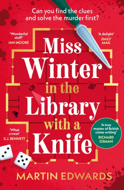 Miss Winter in the Library with a Knife : a murder mystery with a delightful twist - Book from The Bookhouse Broughty Ferry- Just £9.99! Shop now