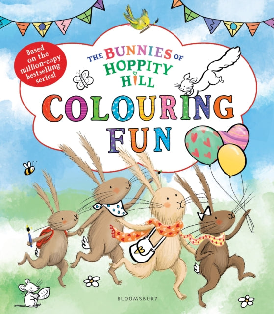 The Bunnies of Hoppity Hill: Colouring Fun - Book from The Bookhouse Broughty Ferry- Just £6.99! Shop now