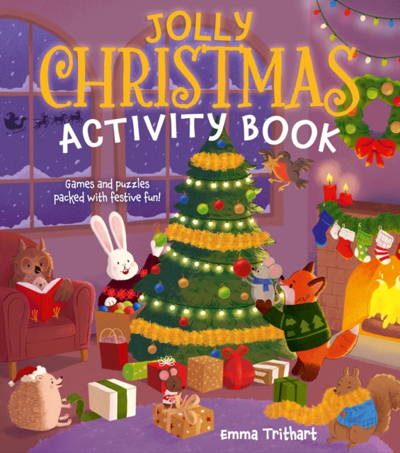Jolly Christmas Activity Book : Games & Puzzles Packed with Festive Fun! - Book from The Bookhouse Broughty Ferry- Just £7.99! Shop now