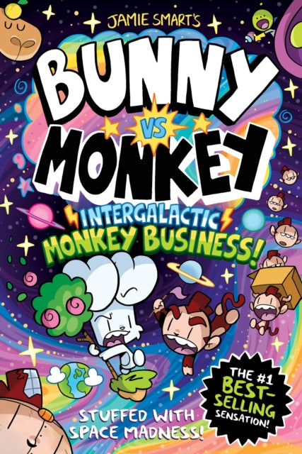 Bunny vs Monkey: Intergalactic Monkey Business! (a Phoenix Comic Book, from the million-selling Jamie Smart, Illustrator of the Year) - Book from The Bookhouse Broughty Ferry- Just £12.99! Shop now