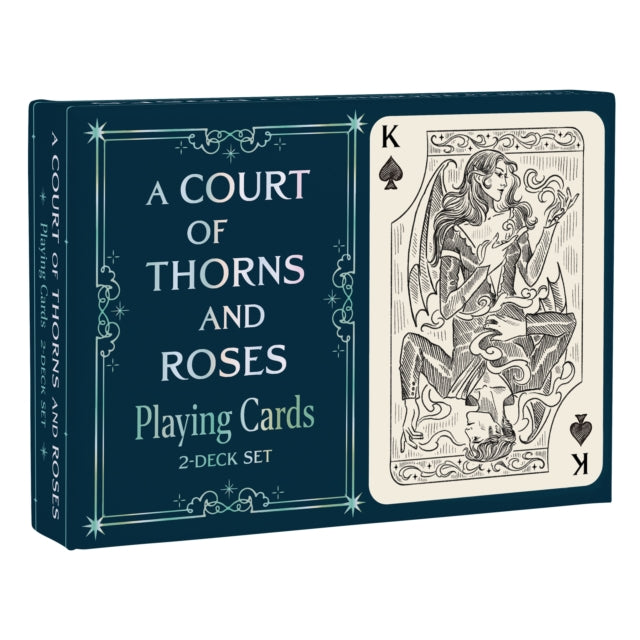 A Court of Thorns and Roses Official Playing Card Set (Night Court Inner Circle) - Book from The Bookhouse Broughty Ferry- Just £14.99! Shop now
