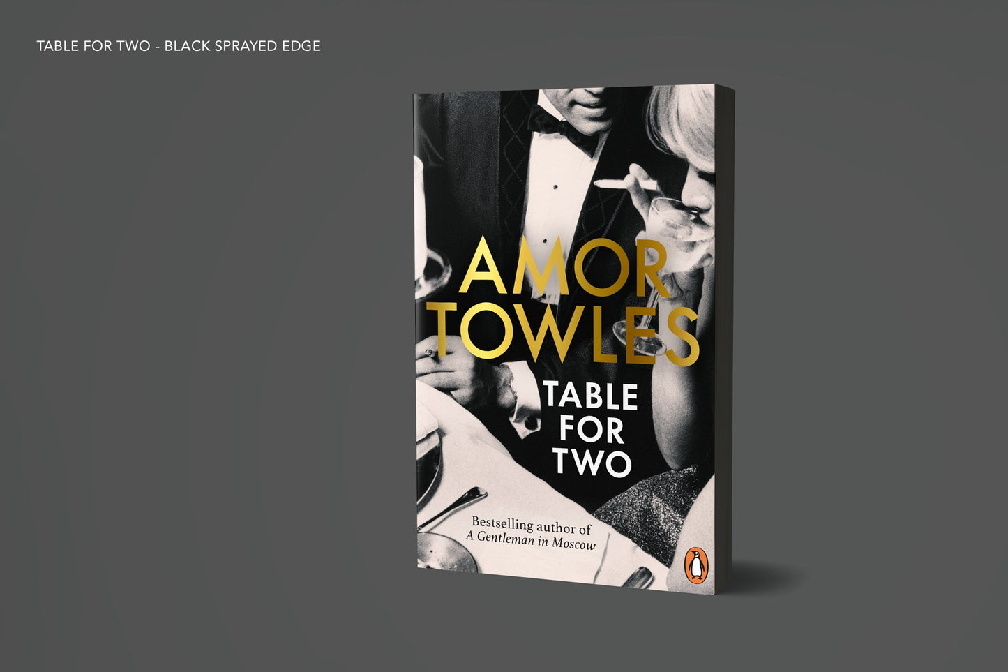 Table For Two - INDIE EDITION WITH SPRAYED EDGE - Book from The Bookhouse Broughty Ferry- Just £8.99! Shop now