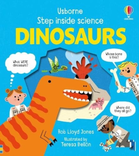Step Inside Science: Dinosaurs - Book from The Bookhouse Broughty Ferry- Just £9.99! Shop now