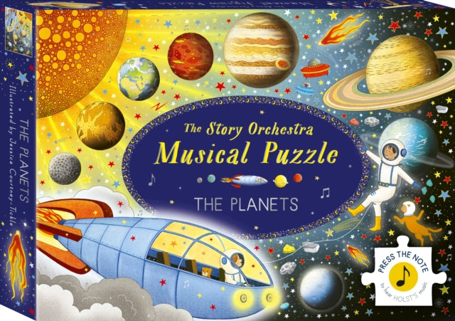 The Story Orchestra: The Planets: Musical Puzzle : Press the note to hear Holst's music - Book from The Bookhouse Broughty Ferry- Just £17.99! Shop now