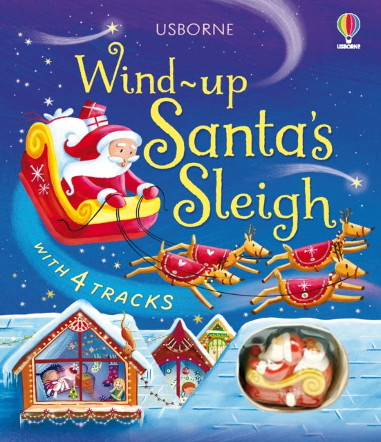 Wind-Up Santa's Sleigh - Book from The Bookhouse Broughty Ferry- Just £17.99! Shop now
