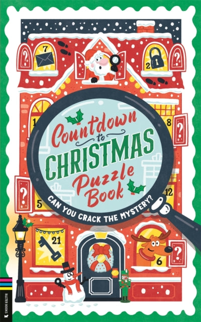 Countdown to Christmas Puzzle Book : Can You Crack the Mystery? - Book from The Bookhouse Broughty Ferry- Just £9.99! Shop now
