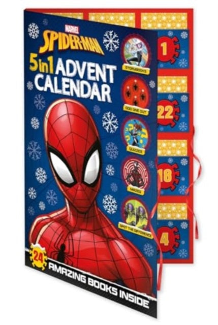 Marvel Spider-Man: 5-in-1 Advent Calendar - Book from The Bookhouse Broughty Ferry- Just £21.99! Shop now
