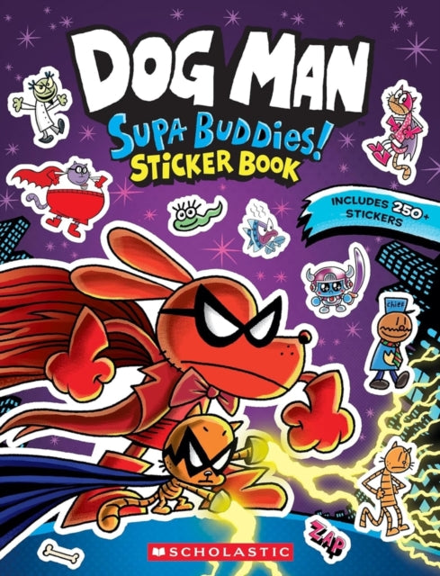 Dog Man: Supa Buddies Sticker Book - Book from The Bookhouse Broughty Ferry- Just £7.99! Shop now