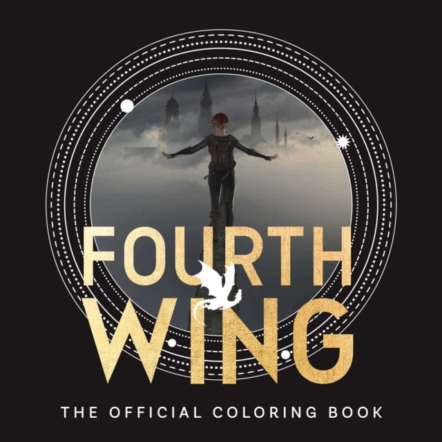 Fourth Wing: The Official Coloring Book - Book from The Bookhouse Broughty Ferry- Just £14.99! Shop now