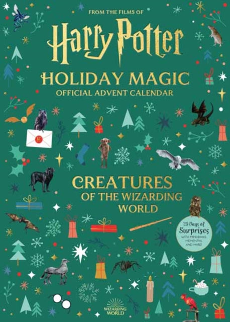 Harry Potter Holiday Magic: Official Advent Calendar - Book from The Bookhouse Broughty Ferry- Just £29.99! Shop now