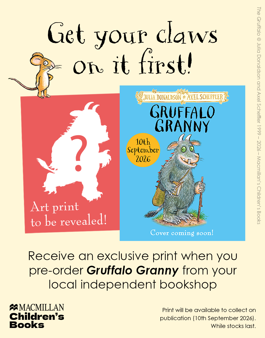 Gruffalo Granny - with FREE ART PRINT Exclusive to Independent Bookshops - Book from The Bookhouse Broughty Ferry- Just £13.49! Shop now