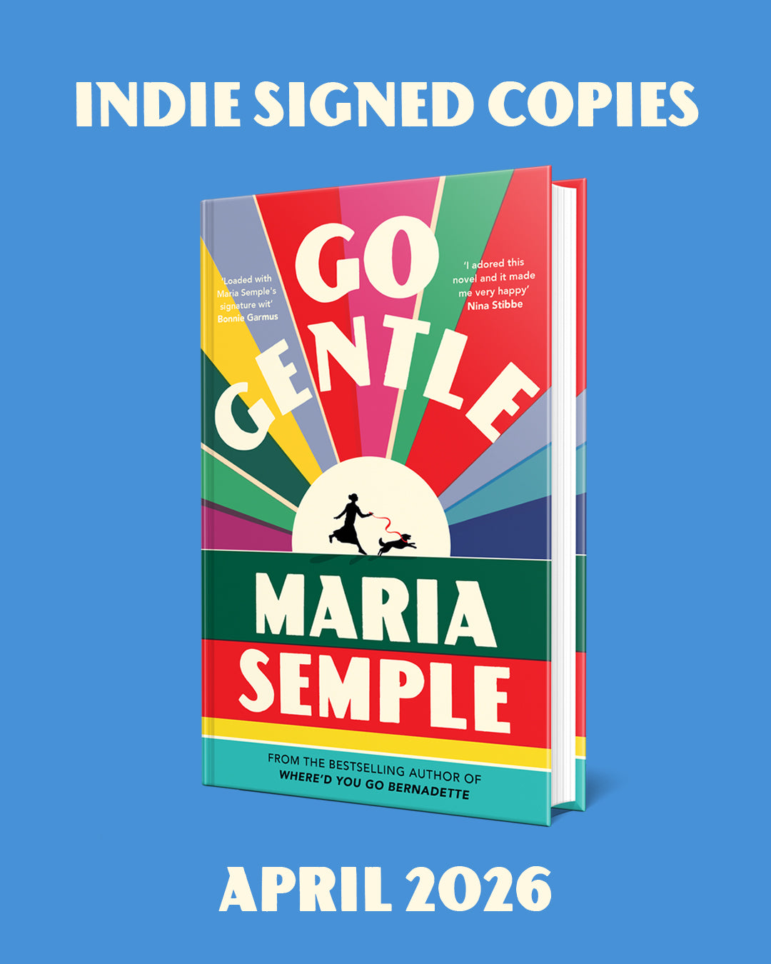Go Gentle - INDIES SIGNED EDITION - Book from The Bookhouse Broughty Ferry- Just £18! Shop now