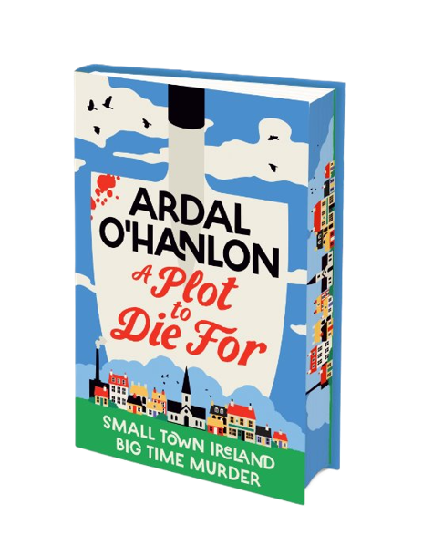 A Plot to Die For - SIGNED AND SPRAYED EDGE INDIE EDITION - Book from The Bookhouse Broughty Ferry- Just £18! Shop now