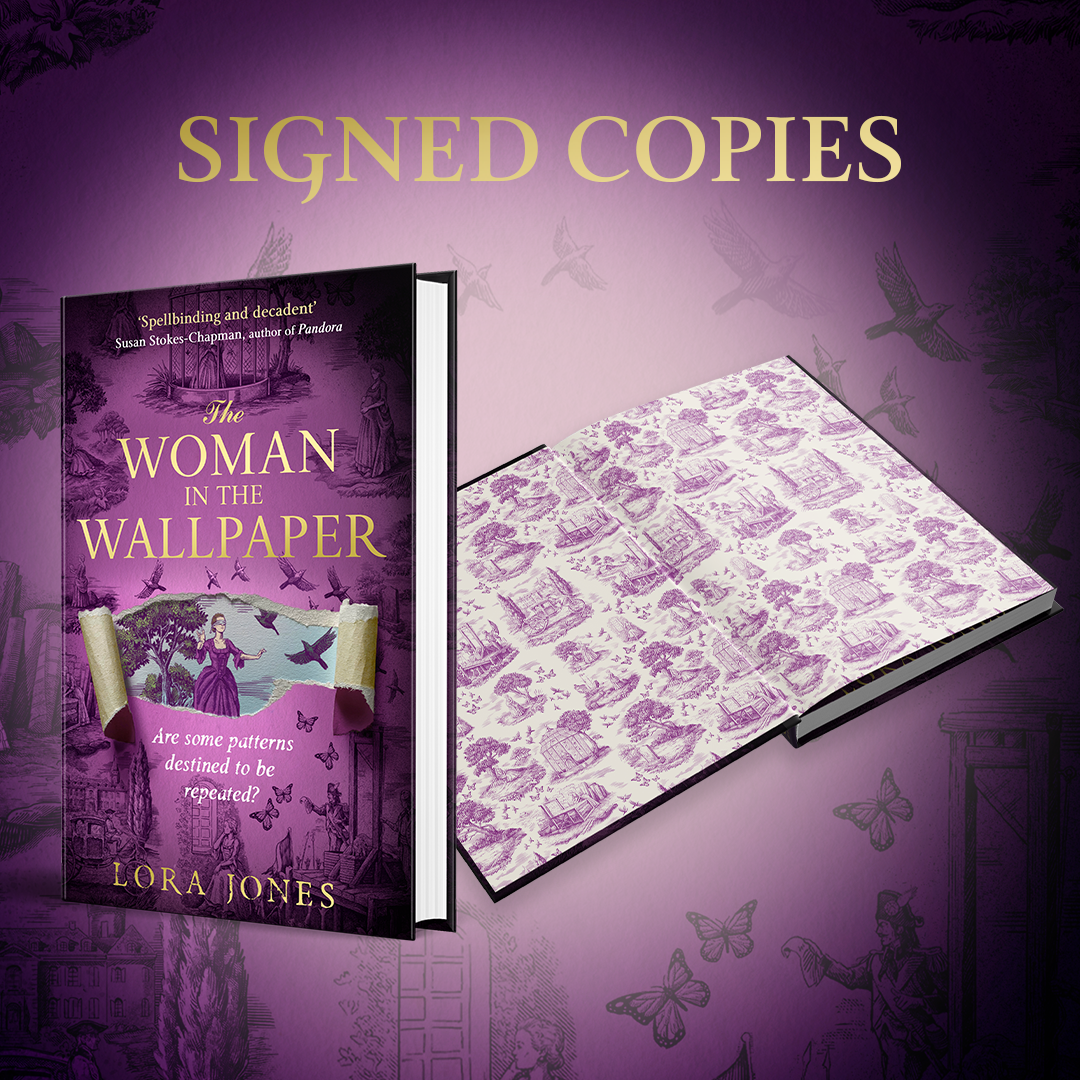 The Woman In The Wallpaper - SIGNED EDITION - Book from The Bookhouse Broughty Ferry- Just £17.09! Shop now