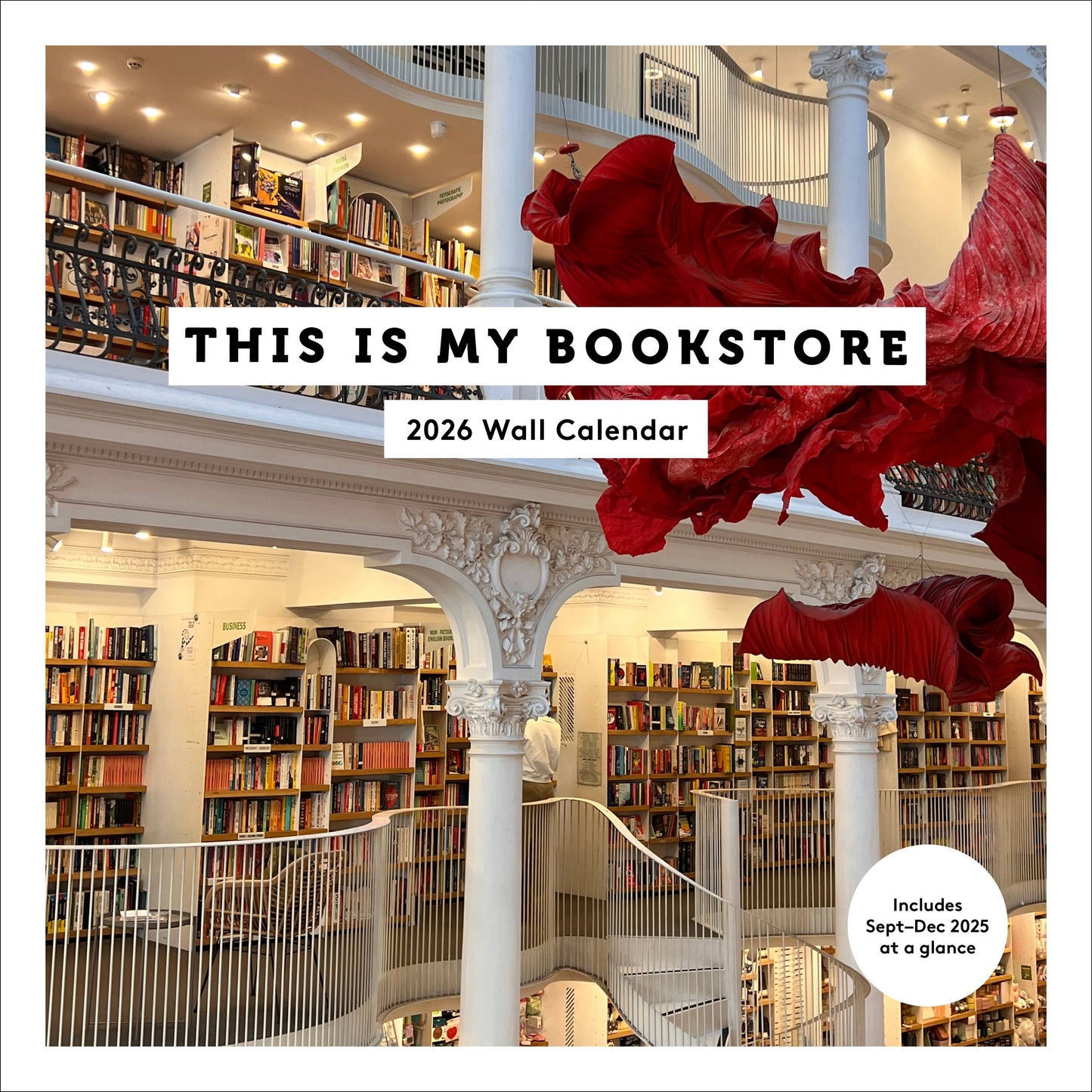 This Is My Bookstore 2026 Wall Calendar (Calendar) - from The Bookhouse Broughty Ferry- Just £11.66! Shop now