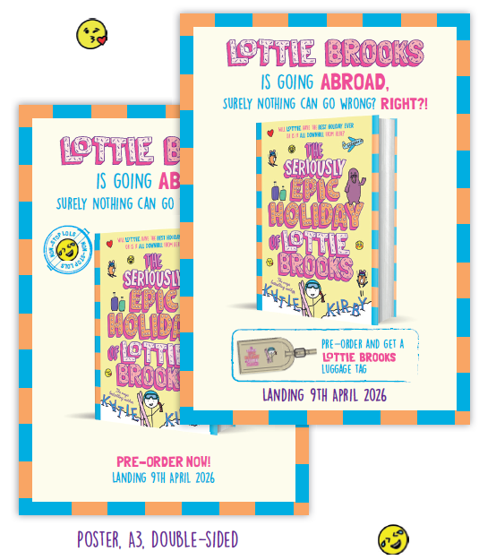 The Seriously Epic Holiday of Lottie Brooks - SIGNED INDIE BOOKSHOP EXCLUSIVE - Book from The Bookhouse Broughty Ferry- Just £13.49! Shop now