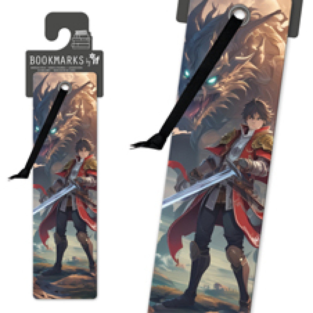WARRIOR & DRAGON - MANGA BOOKMARKS - Gift from The Bookhouse Broughty Ferry- Just £3.99! Shop now