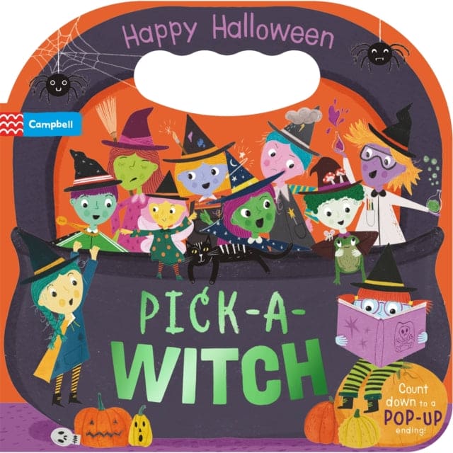 Pick-a-Witch : Happy Halloween - Book from The Bookhouse Broughty Ferry- Just £6.99! Shop now