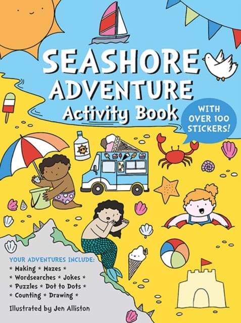 Seashore Adventure Activity Book - Book from The Bookhouse Broughty Ferry- Just £6.99! Shop now