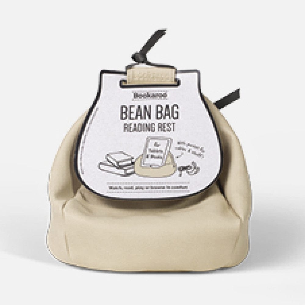 Bookaroo Bean Bag Reading Rest - Cream - Gift from The Bookhouse Broughty Ferry- Just £19.99! Shop now