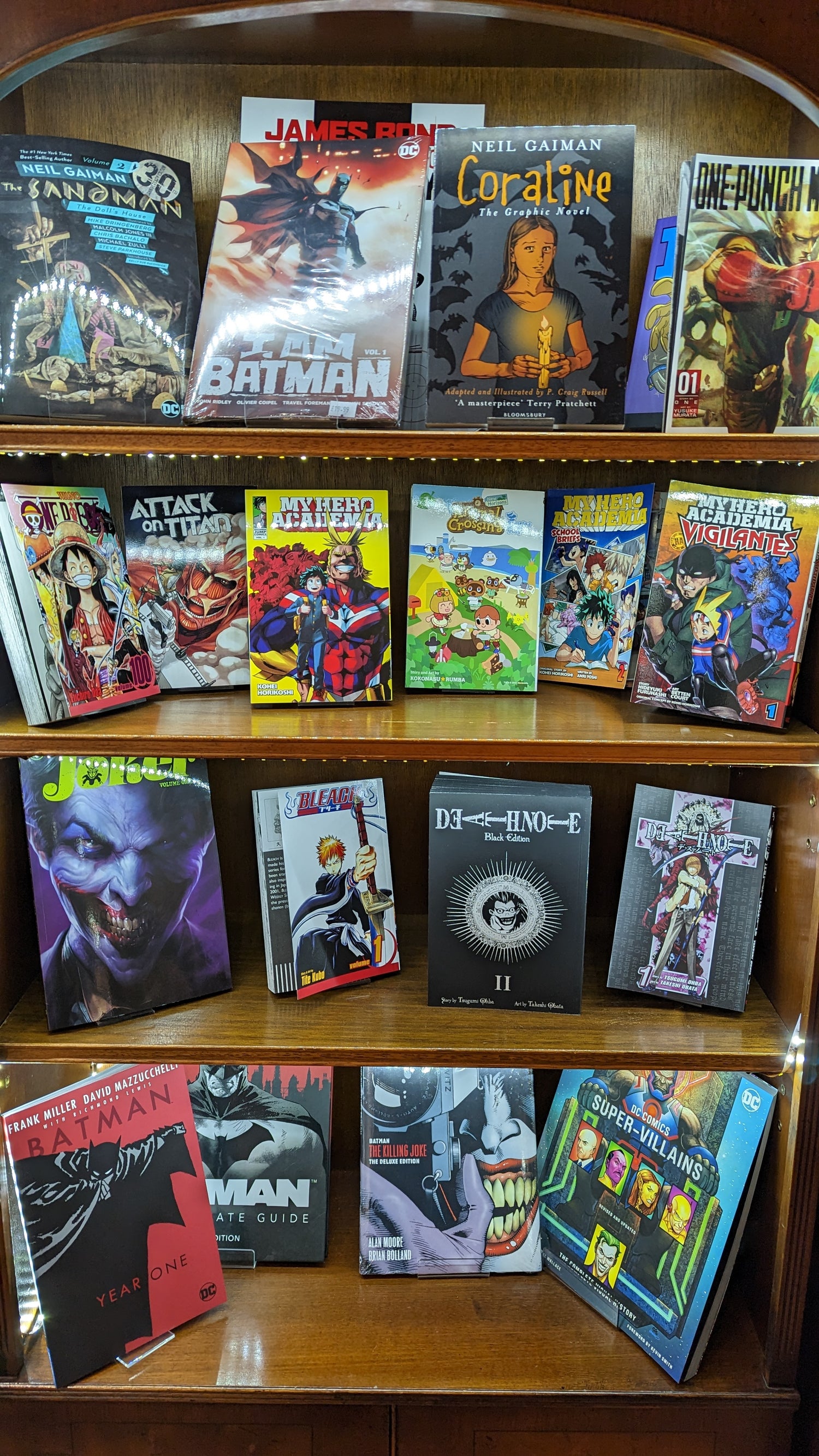Manga, Graphic Novels and Comics