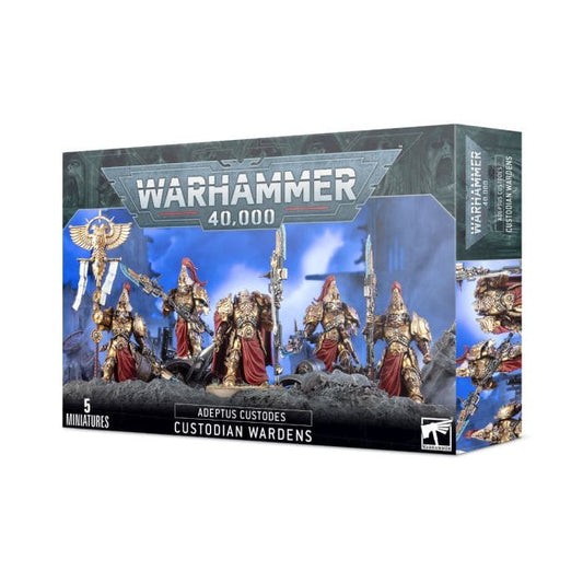ADEPTUS CUSTODES: CUSTODIAN WARDENS - Warhammer from The Bookhouse Broughty Ferry- Just £33.75! Shop now