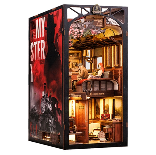 Train Mystery Case Book Nook - Book from The Bookhouse Broughty Ferry- Just £44.99! Shop now
