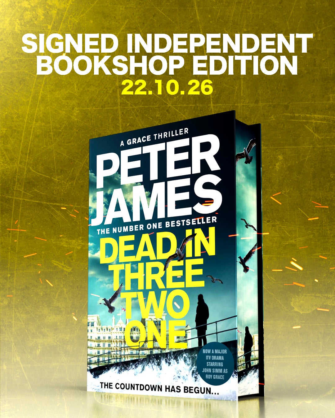 Dead in Three Two One - SIGNED INDIE BOOKSHOP EDITION - Book from The Bookhouse Broughty Ferry- Just £19.80! Shop now