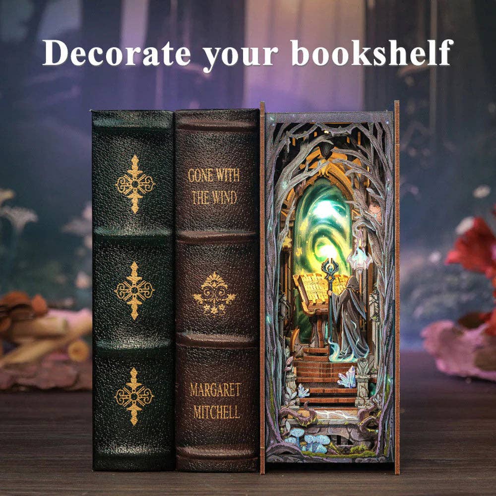 DIY Book Nook Kit - The Gate of Wonderland - Craft Kit from The Bookhouse Broughty Ferry- Just £44.95! Shop now