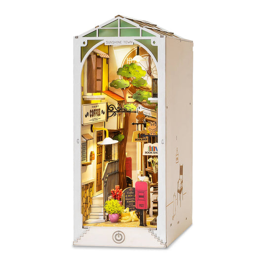 DIY Miniature House Book Nook Kit: Sunshine Town -  from The Bookhouse Broughty Ferry- Just £39.95! Shop now