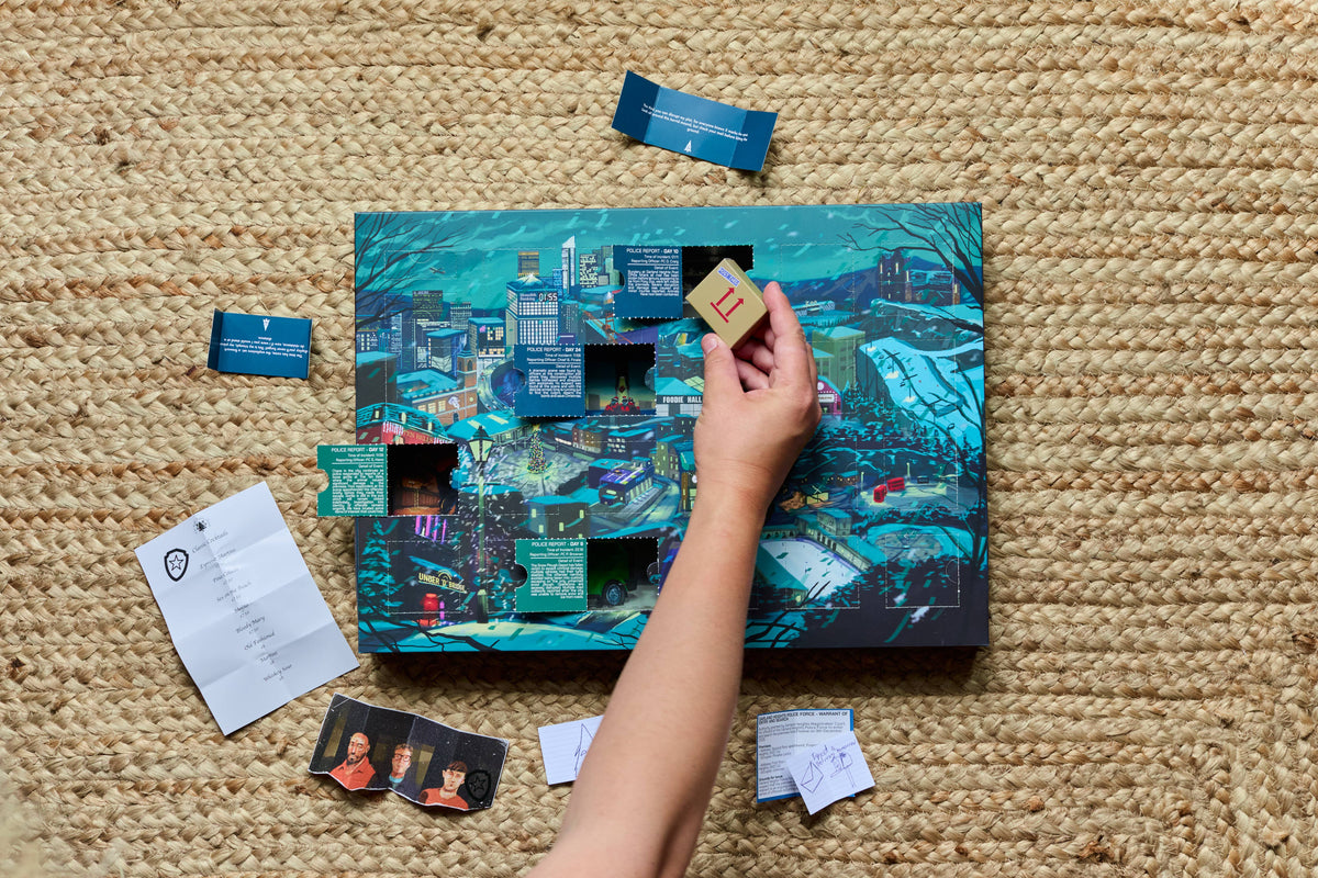 Wreck The Halls | Mystery Game | Advent Calendar | Christmas -  from The Bookhouse Broughty Ferry- Just £27! Shop now