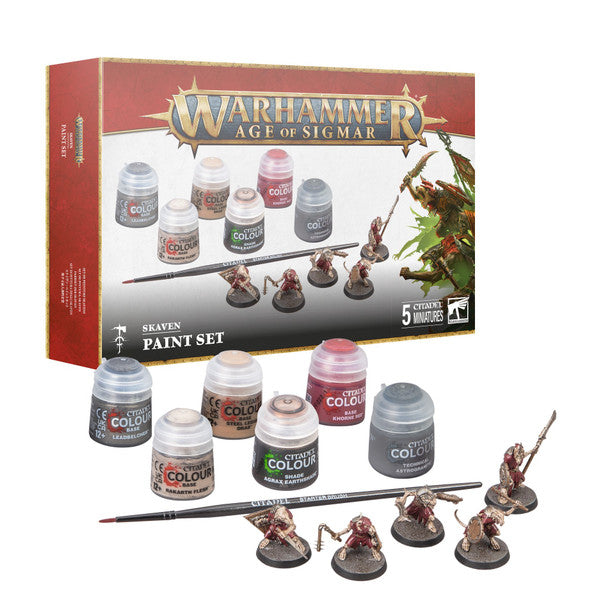 AOS SKAVEN + PAINT SET - Warhammer from The Bookhouse Broughty Ferry- Just £20.25! Shop now