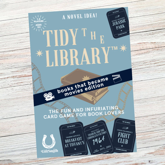 TIDY THE LIBRARY: Books that Became Movies Edition -  from The Bookhouse Broughty Ferry- Just £9.99! Shop now